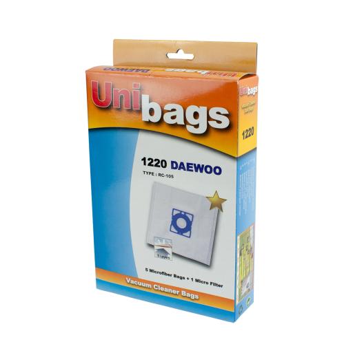 Σακούλες για Kenwood, Moulinex, Aeg, Clatronic. Unibags 1220D