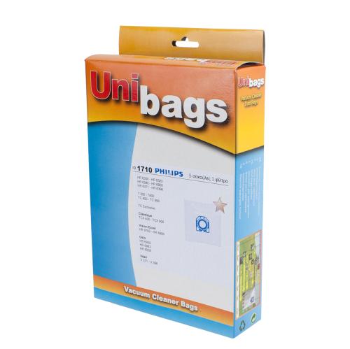 Σακούλες για PHILIPS, CLATRONIC, BOMANN Unibags 1710D