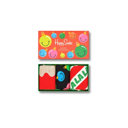 Happy socks - 3-PACK TIME FOR HOLIDAY GIFT SET - MULTI