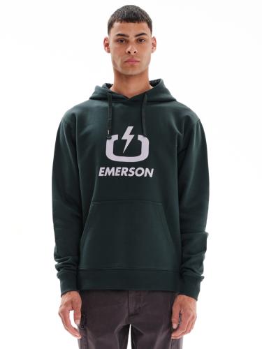 Emerson - MEN'S CLASSIC LOGO PULLOVER HOODIE - FOREST