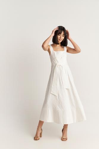 Φόρεμα με τιράντες formal White