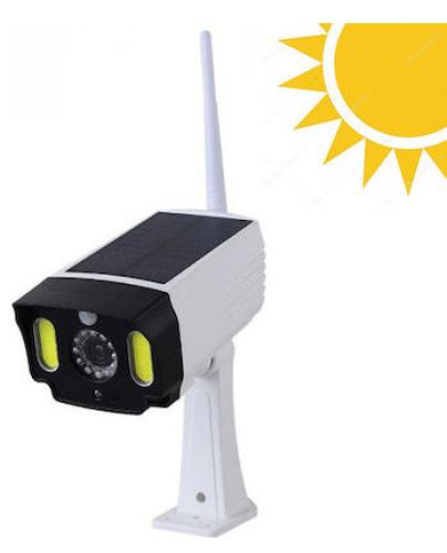 ctk-ps-t28-oem αδιαβροχη ηλιακη ψευτικη καμερα ασφαλειασ με φωτιστικο led