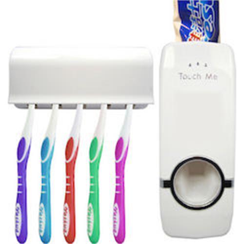 σετ dispenser οδοντόκρεμας και θήκη για 5 οδοντόβουρτσες