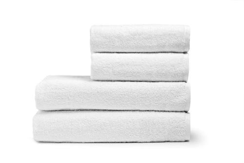 Πετσέτα Προσώπου Ξενοδοχείου 500gsm Plain 100% Cotton 50x95 Λευκό Beauty Home