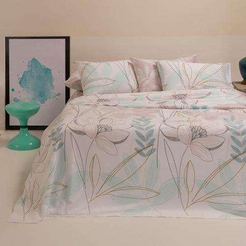 Melinen Home Σετ Σεντονια King Size Lullaby Pastel Ultra Line 260X270
