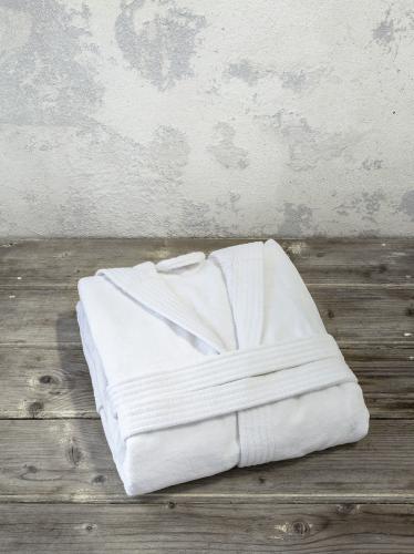 Nima Home Μπουρνούζι με κουκούλα Zen - Extra/Extra Large - White Λευκό