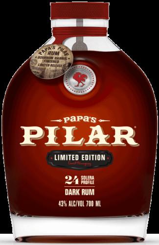 Papa's Pilar 24 Solera Profile Dark Rum Limited Edition Bourbon Barrel Finished