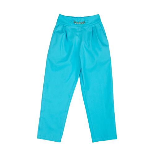 Παντελόνι καλοκαιρινό για κορίτσι σε τυρκουάζ χρώμα -31.2006T 8 ετών
