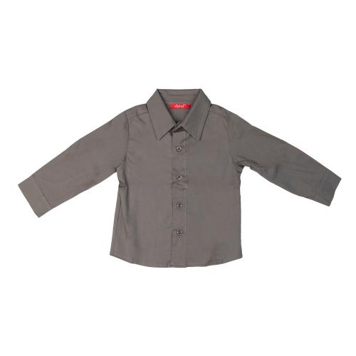 Μπεμπέ πουκάμισο μακρυμάνικο για αγόρι ανοιξιάτικο σε χρώμα χακί -92.8952 2 ετών