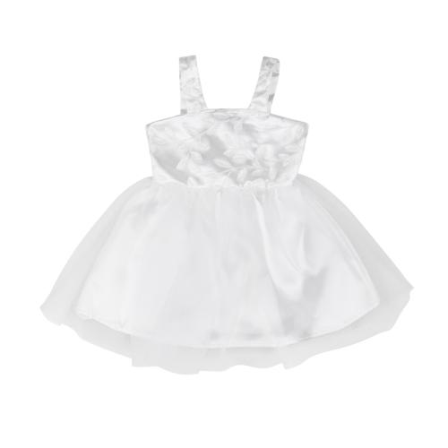 Μπεμπέ φόρεμα καλοκαιρινό για κορίτσι σε λευκό χρώμα -31.4501 1 ετών