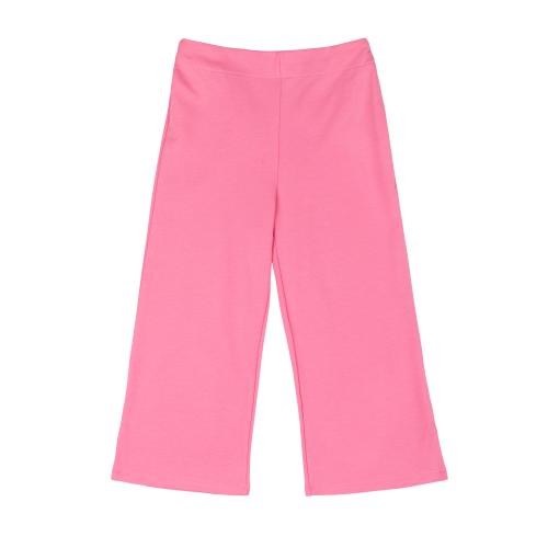 Παντελόνι καλοκαιρινό για κορίτσι σε ροζ χρώμα με λάστιχο στην μέση -21.3009R 8 ετών