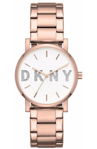 DKNY Soho Ladies - NY2654, Rose Gold case with Stainless Steel Bracelet