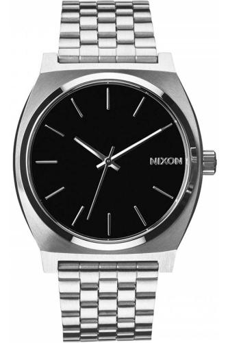 NIXON Time Teller - A045-000-00 , Silver case with Stainless Steel Bracelet