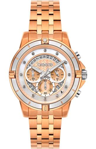 BREEZE Divinia Crystals Chronograph - 212311.4 Rose Gold case with Stainless Steel Bracelet