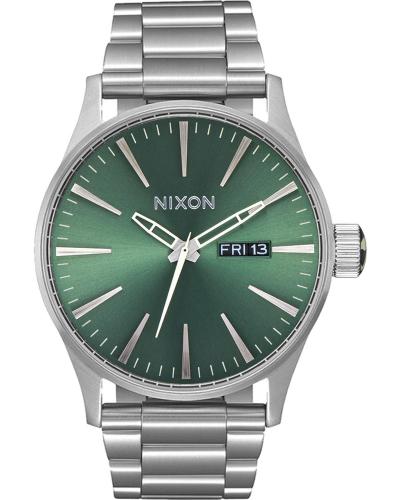 NIXON Sentry SS - A356-5072-00 Silver case with Stainless Steel Bracelet