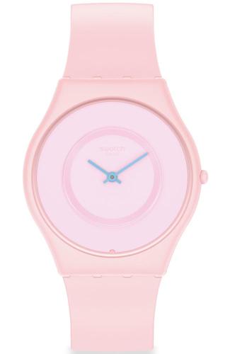 SWATCH Caricia Rosa - SS09P100 Pink case with Pink Rubber Strap