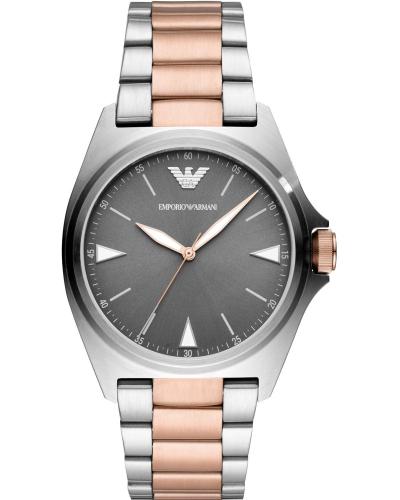 EMPORIO ARMANI Mens - AR11256, Silver case with Stainless Steel Bracelet