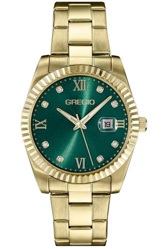 GREGIO Mallory - GR360021 Gold case with Stainless Steel Bracelet