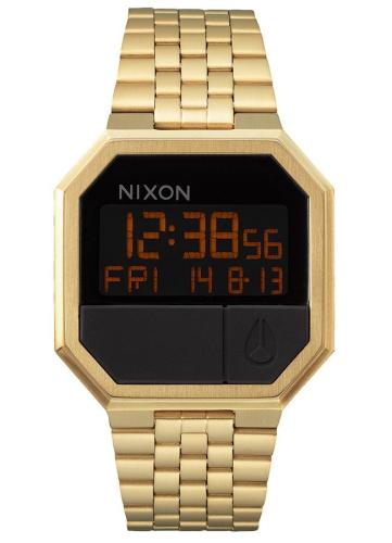 NIXON Re-Run - A158-502-00 Gold case with Stainless Steel Bracelet