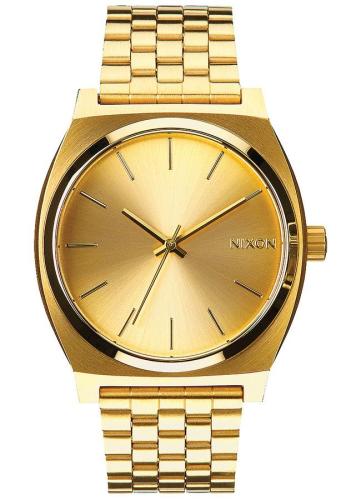 NIXON Time Teller - A045-511-00 , Gold case with Stainless Steel Bracelet
