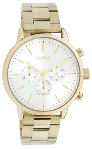 OOZOO Timepieces - C10859, Gold case with Stainless Steel Bracelet