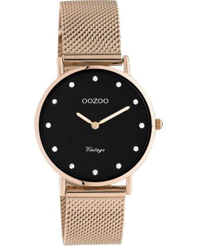 OOZOO Vintage - C20244 , Rose Gold case with Stainless Steel Bracelet