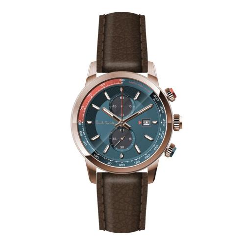 PAUL SMITH Chronograph - PS0110022, Rose Gold case with Brown Leather Strap