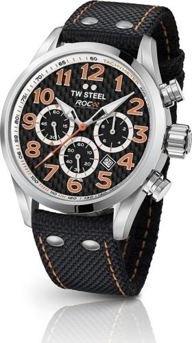 TW STEEL Volante Race of Champions - TW966, Silver case with Black Fabric Strap