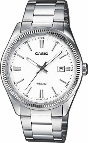 CASIO Collection - MTP-1302PD-7A1VEF, Silver case with Stainless Steel Bracelet