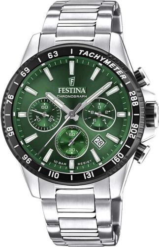 FESTINA Men's Chronograph - F20560/4 , Silver case with Stainless Steel Bracelet