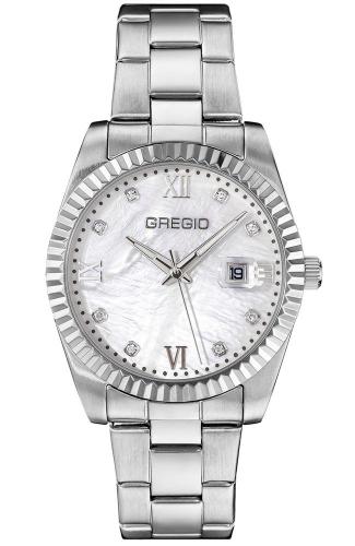 GREGIO Mallory - GR360010 Silver case with Stainless Steel Bracelet