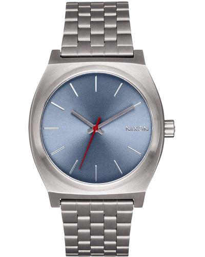 NIXON Time Teller - A045-5160-00 Silver case with Stainless Steel Bracelet