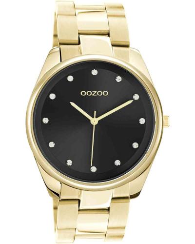 OOZOO Timepieces - C10965, Gold case with Stainless Steel Bracelet