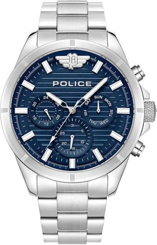 POLICE Malawi - PEWJK2227804, Silver case with Stainless Steel Bracelet