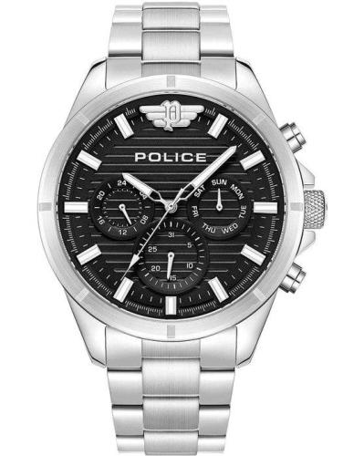 POLICE Malawi - PEWJK2227806, Silver case with Stainless Steel Bracelet