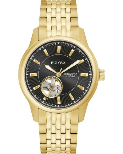 BULOVA Classic Automatic - 97A168, Gold case with Stainless Steel Bracelet