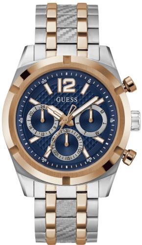 GUESS Resistance - GW0714G3, Silver case with Stainless Steel Bracelet