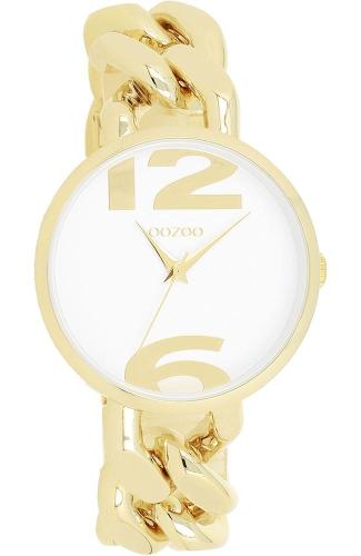 OOZOO Timepieces - C11262, Gold case with Stainless Steel Bracelet