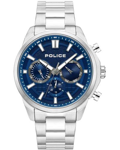 POLICE Rangy - PEWJK0021004, Silver case with Stainless Steel Bracelet