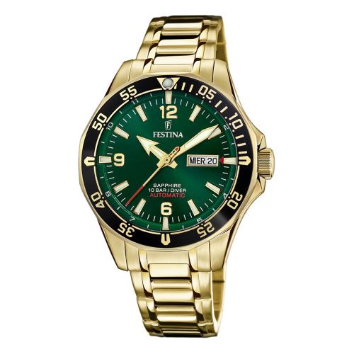 FESTINA Diver Automatic Gold Stainless Steel Bracelet F20479-3