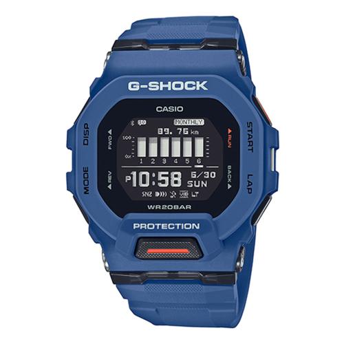 CASIO G-Shock G-Squad Bluetooth Blue Rubber Strap GBD-200-2ER