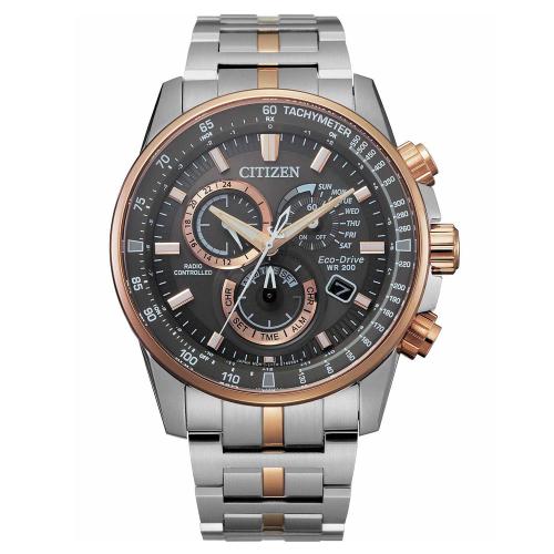 Citizen Eco-Drive Promaster Chronograph Two Tone Stainless Steel Bracelet CB5886-58H
