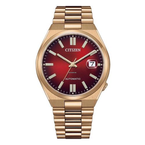 CITIZEN Automatic Rose Gold Plated Stainless Steel Bracelet NJ0153-82X