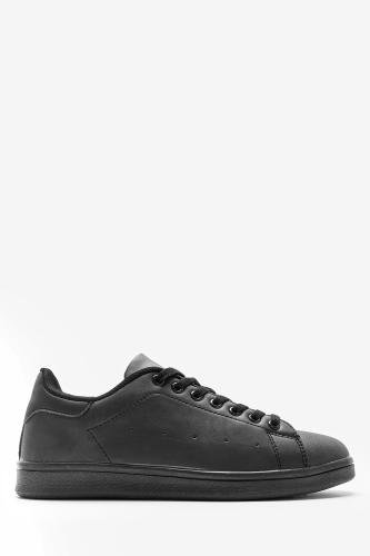 Sneakers Basic 021695 ΜΑΥΡΟ