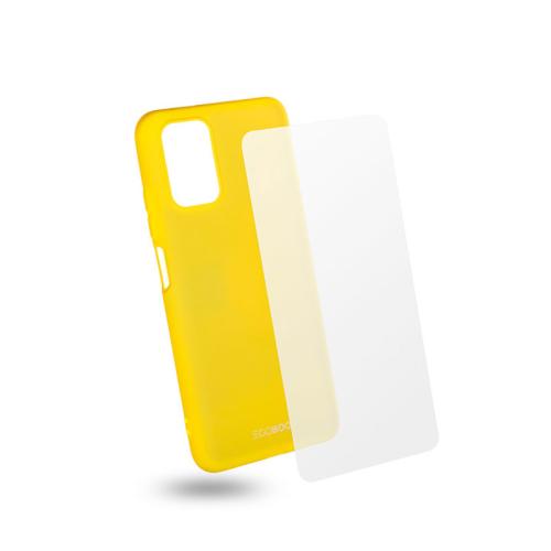 Egoboo Case and Tempered Glass θήκη για Xiaomi Redmi Note 10/ 10S. Lime
