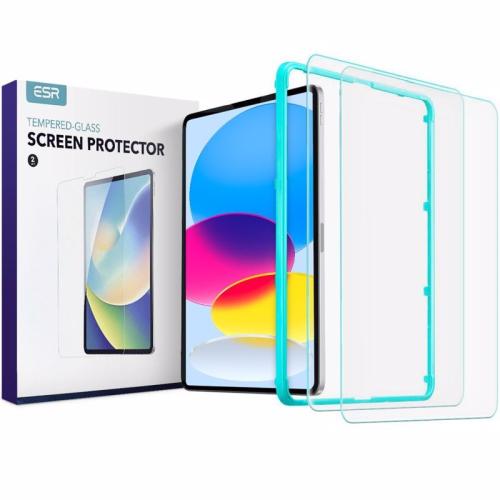 ESR Tempered Glass for iPad 10th Gen 10.9 (2022). 2 Pack