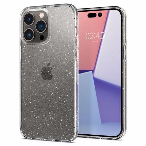Spigen Liquid Crystal Glitter θήκη για iPhone 14 Pro Max. Crystal Quartz