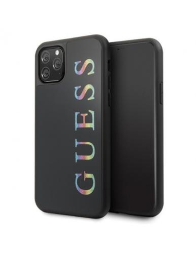 Guess Hard Case Glitter Logo θήκη για το iPhone 11 Pro. Black