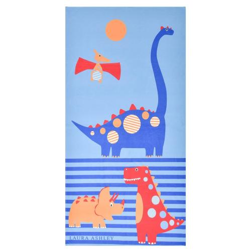 Laura Ashley Πετσέτα Θαλάσσης Παιδική Dinosaurs 75x150