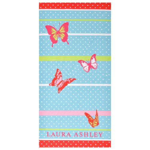Laura Ashley Πετσέτα Θαλάσσης Παιδική Lady Butterfly 75x150